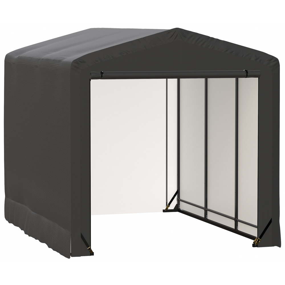 Shelterlogic Sheltertube Wind And Snow-Load Rated Garage, 10 x 14 x 10 Ft.