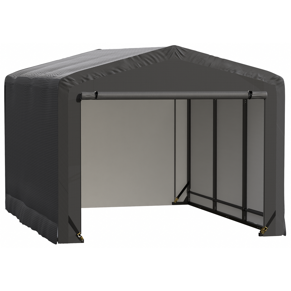 Shelterlogic Sheltertube Wind And Snow-Load Rated Garage, 10 x 14 x 8 Ft.