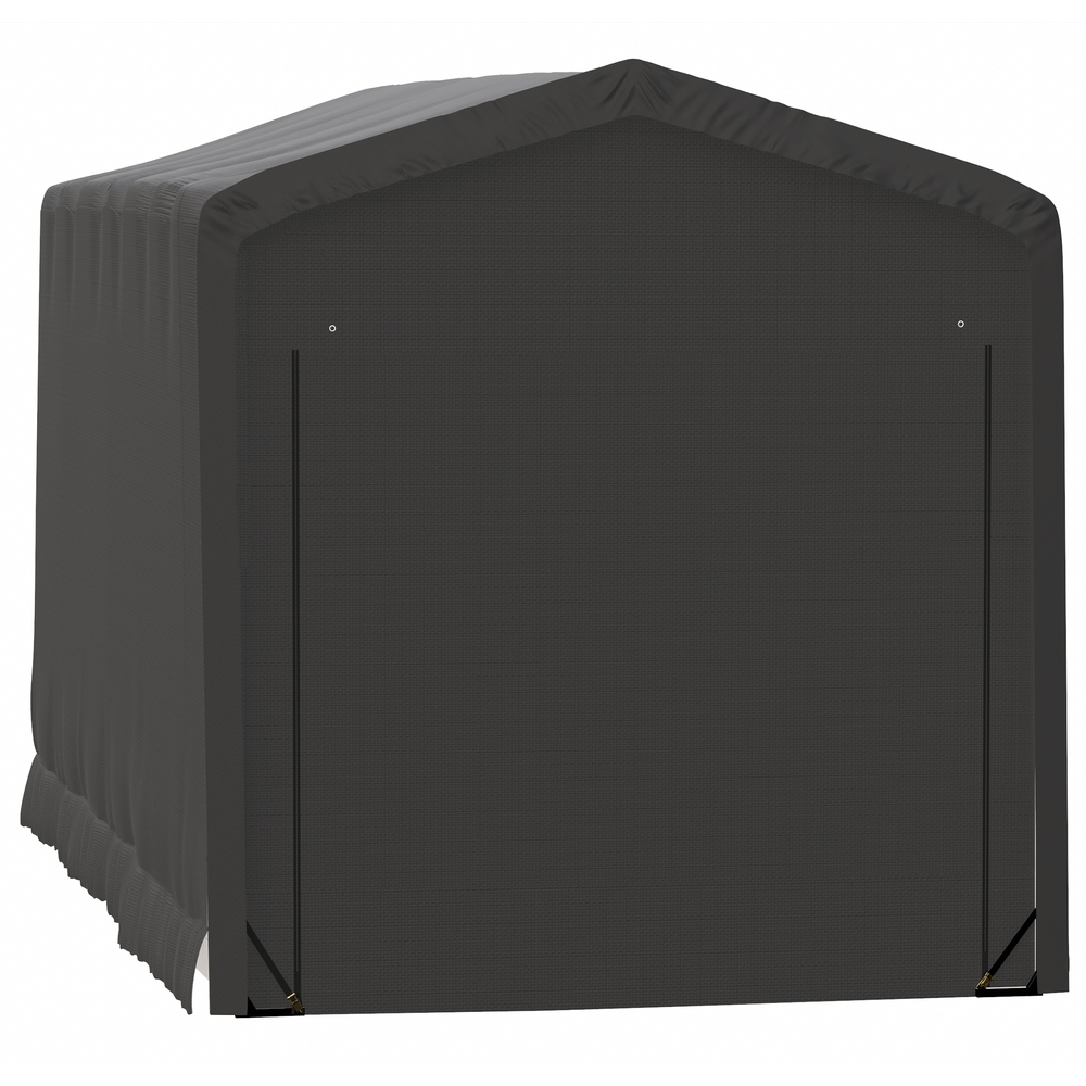 Shelterlogic Sheltertube Wind And Snow-Load Rated Garage, 14 x 27 x 16 Ft.