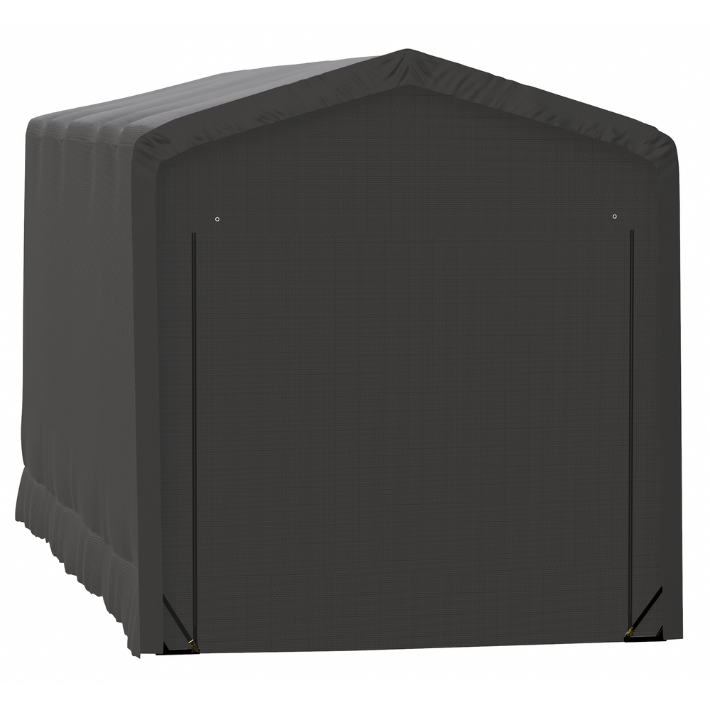 Shelterlogic Sheltertube Wind And Snow-Load Rated Garage, 14 x 32 x 16 Ft.