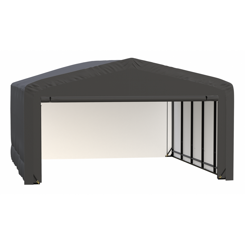Shelterlogic Sheltertube Wind And Snow-Load Rated Garage, 20 x 23 x 12 Ft.