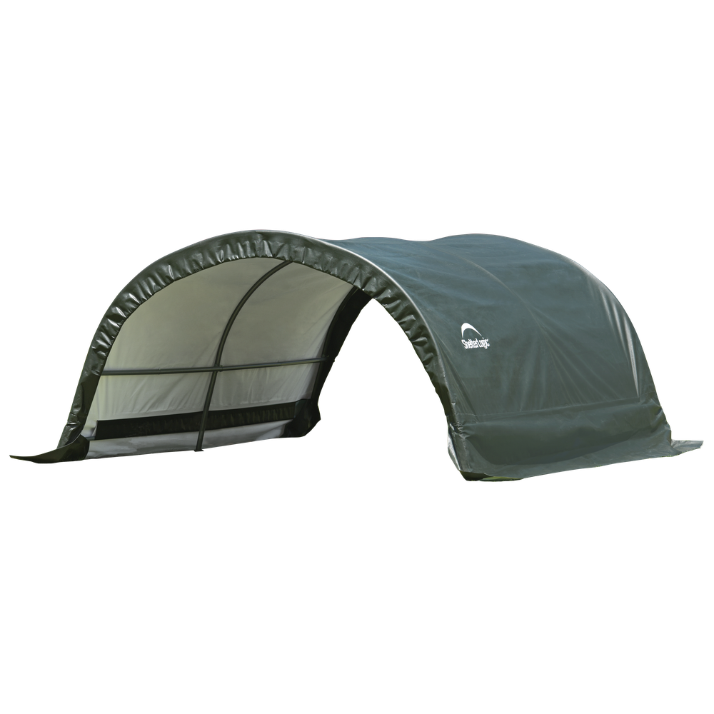 Shelterlogic Small Livestock Portable Rounded Shelter 8 x 10 x 5 Ft.